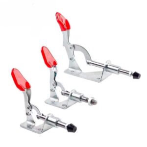 GH-301A Heavy Duty Quick Holding Adjustable Push Pull Type Toggle Clamp Steel Metal Iron Galvanized Zinc Finish Customizable