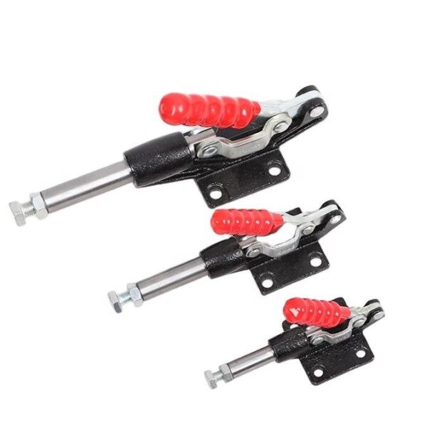 Aluminium Toggle Lever Latch Quick Release Clamp Vertical Stainless Steel T Rod Clamp in Inch Measurement System