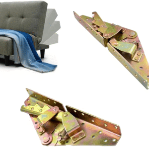 Adjustable Triple Click Murphy Sofa Bed Hinge Hardware Color Zinc Furniture with Spring Mechanism for Living Room