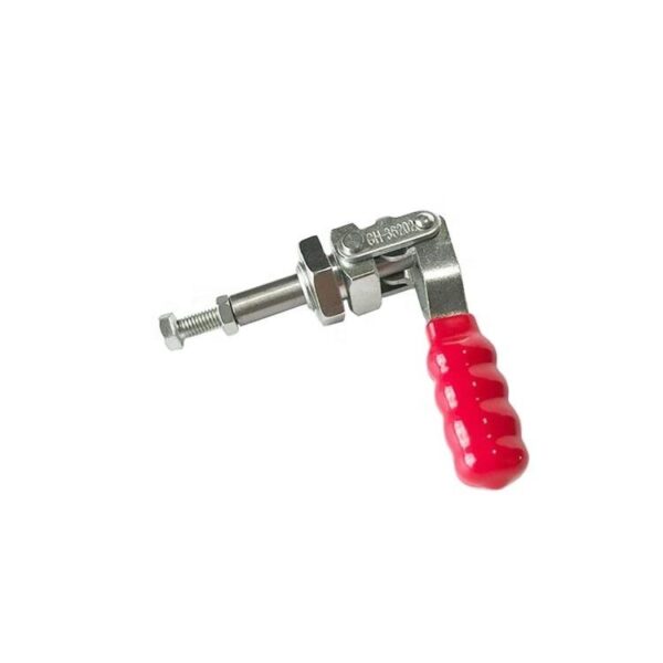 GH-36202 Horizontal Handle Quick-Release Toggle Clamp Zinc Plated Steel Iron Hardware with Galvanized Finish Packaged Carton Box