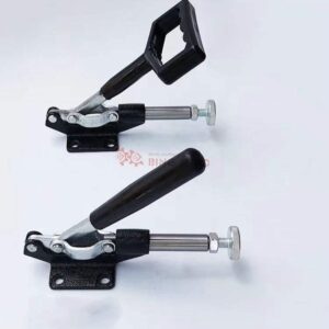 304E Straight Heavy Duty Black Handle Push Pull Action Toggle Clamp