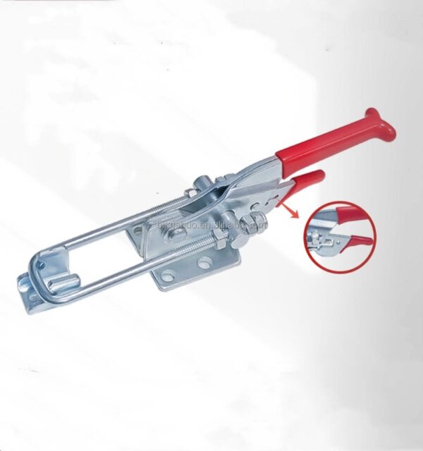 Factory Wholesale 1pcs 431 Stainless Steel Anti-skid Plunger Stroke Mild Steel Zinc Plated Vertical Toggle Clamp