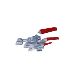 Quick Release Adjustable Latch Type Toggle Clamp With Red Rubber J40323
