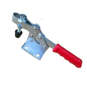 GH-200W 900lbs Adjustable Steel Toggle Clamp Test Fixture Heavy Duty Horizontal Clamp for Inch Measurement System