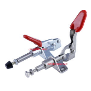 GH 301A Antislip Horizontal Toggle Clamp Heavy Duty Steel Iron Zinc Plated Galvanized Plastic Covered Handle Toggle Hardware