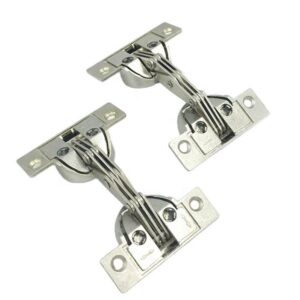 Zinc Alloy 125 Degrees Oblique Side Door Angle 45 Degree Hidden Hinge Furniture Hinges for Kitchen Cabinet Secret Door