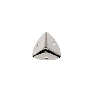 Wholesale High Quality Round Corner Iron Nickle Plated Stainless Steel Metal Corner for Packaging Wooden Box