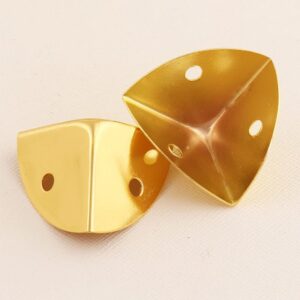 High Quality Protection Wooden Box Decorative Trim Guard Corner Protectors Metal for Furniture Corner Protector for Wooden Box