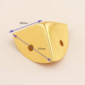 Wholesale Brass Gold Metal Wooden Box Corner Small Trunk Protector Corner