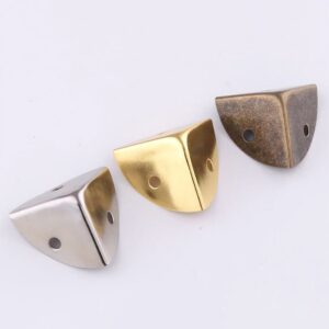 20-35mm Bronze Metal Corner Vintage Decorative Box Corner Silver Book Protection Corner