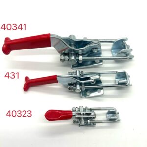 Bingshuo Heavy Duty Adjustable Steel Toggle Latch Quick Release Clamp U Bolt Structure with Spring Clamp Inch Measurement System