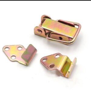 L507 Galvanized Wooden Chest Trunk Latch Catch Toggle Clip Steel and Iron Material with Zinc Finish Customizable Packing