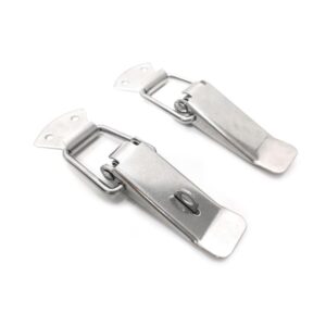 Metal Latches Flat Hasp Clasp Flight Case Equipment Box Stainless Steel Toggle Latch