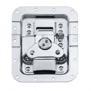 Metal Fittings Flight case Lock Parts butterfly Padlock Case butterfly Latch Toolbox Hardware Accessories