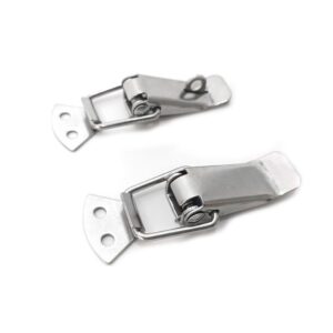 A07 Stainless Steel Toggle Latch Snap Lock with Key Hole for Trailer Chest Box