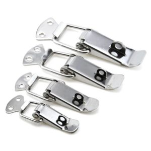 A03 Stainless Steel Toggle Hasp Lock Iron Zinc Hardware Machine Drawer Latch Catch Galvanized Customizable Options Available