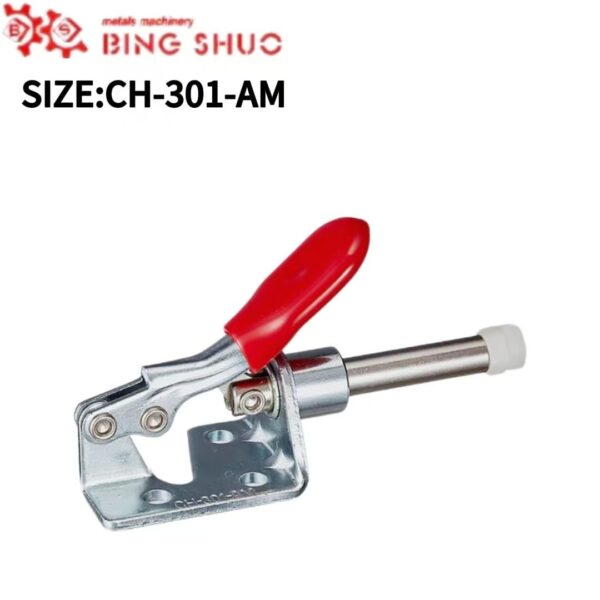 Adjustable Iron Toggle Clamp with U-Shackle Hook Secure and Flexible Galvanized Clamping Solution for Vertical/Horizontal Use - Image 2