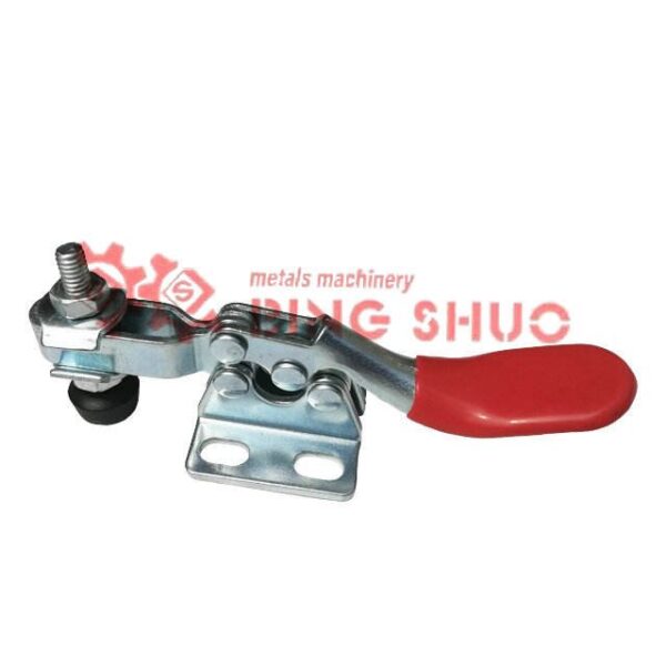 GH-201 Heavy Duty Horizontal Fast Toggle Clamps Steel Iron Fastener Galvanized Zinc Finish Customizable Electroplating Tool - Image 2