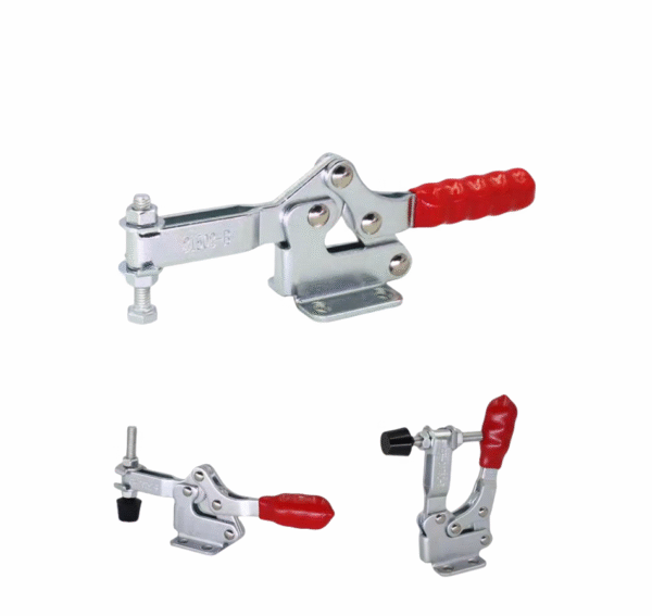 GH-21502-B U-Shaped Arm Horizontal Quick Release Toggle Clamp Steel and Iron Zinc with Galvanized Finish Customizable Packing — изображение 2