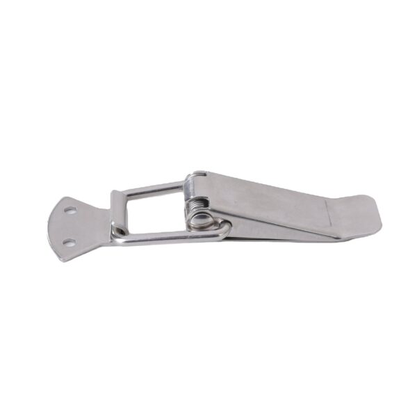 304 Stainless Steel Toggle Clamp Latch Lock Polished Metal Toggle Latch Type with Buckle Finish - Image 2