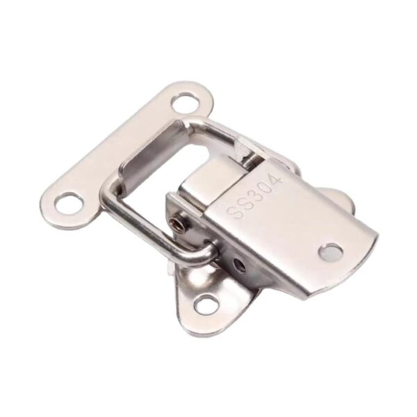 Stainless Steel Toolbox Toggle Latch Hasp Lock EKeper Center Draw Latch Toggle-Galvanized Iron Black Metal Packed in Carton Box - Bild 2