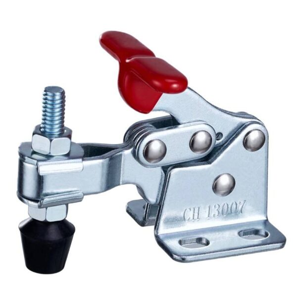 Articulated Metal Support Toggle Clamp Perpendicular Push Pull Feature Inch Measurement System - Image 2