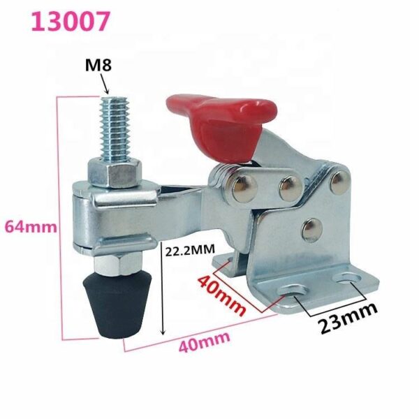 Bingshuo GH-13005 /13007/13008 Tool Toggle Clamp Quick Release Vertical Toggle Clamp Hold Down Clamp - Image 2