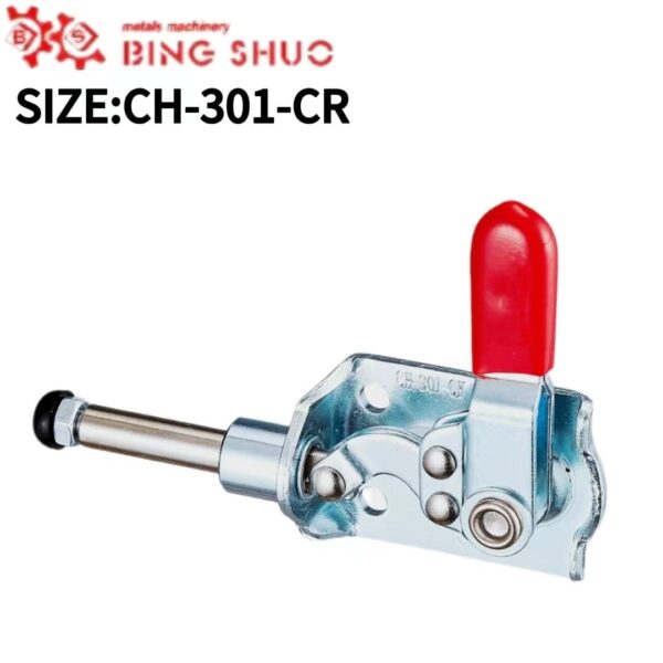 Adjustable Iron Toggle Clamp with U-Shackle Hook Secure and Flexible Galvanized Clamping Solution for Vertical/Horizontal Use - Image 3