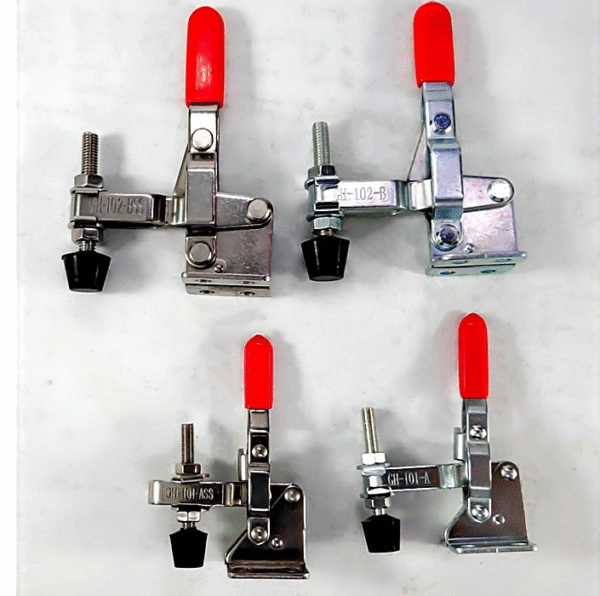 GH-101A Steel and Zinc Vertical Toggle Clamp for Agricultural Machinery Equipment for Industrial Use Packed in Carton - imagine 3