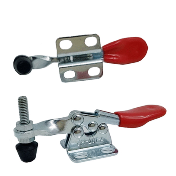 GH-201A 30g Heavy Duty Horizontal Toggle Clamp for Agricultural Machines Steel Iron Galvanized Zinc Finish Customizable Packing - Image 3