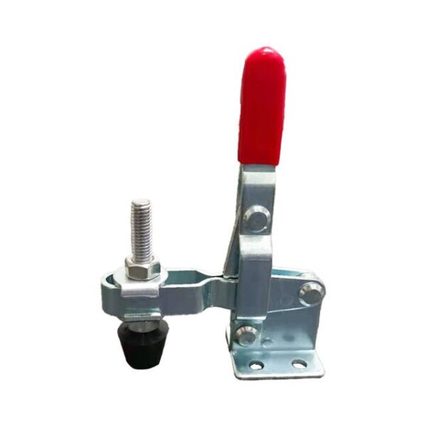 Adjustable GH-102-b Vertical Tool Quick Toggle Clamp 100kg Heavy Duty Inch Measurement Steel Plastic Metal Galvanized Steel - Image 3