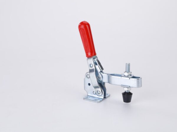 Galvanized Steel GH-12130 Hand Tool Hardware Adjustable Heavy Duty Vertical Toggle Clamp Quick Release Handle Inch Measurement - Image 3
