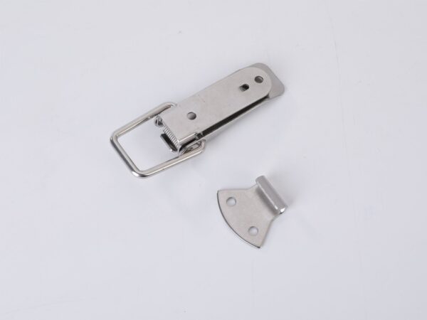 304 Stainless Steel Toggle Clamp Latch Lock Polished Metal Toggle Latch Type with Buckle Finish - Image 3