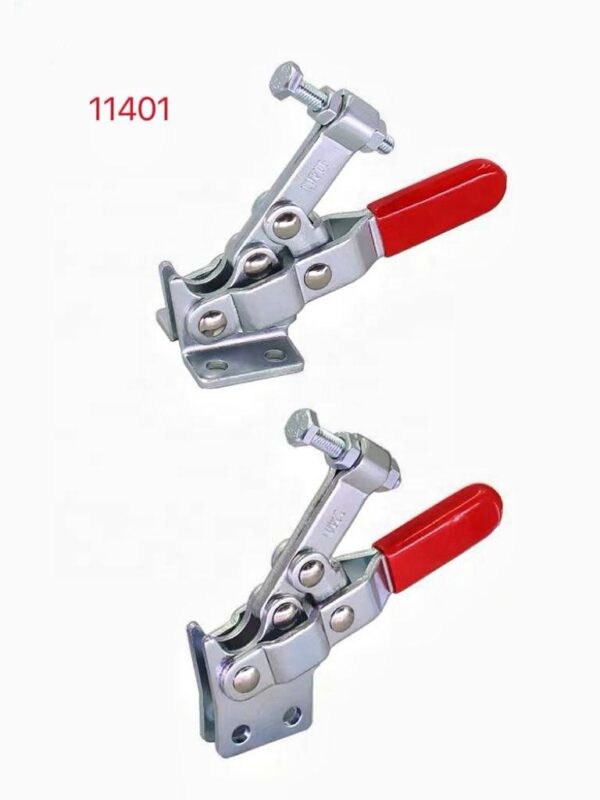 11401 12401 Adjustable Galvanized Steel Vertical Handle Toggle Clamps Fasteners Clamp Cabinet Latches - Image 3