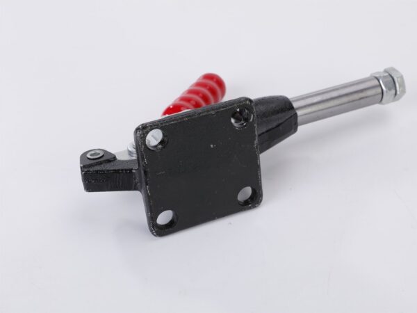 Adjustable Stainless Steel Pipe Clamp Woodworking Heavy-Duty Toggle Clamps Quick Release Plunger Rubber Inch Metric Measurement - Image 4