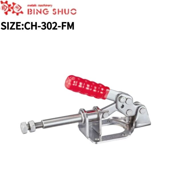 Adjustable Iron Toggle Clamp with U-Shackle Hook Secure and Flexible Galvanized Clamping Solution for Vertical/Horizontal Use - Image 4