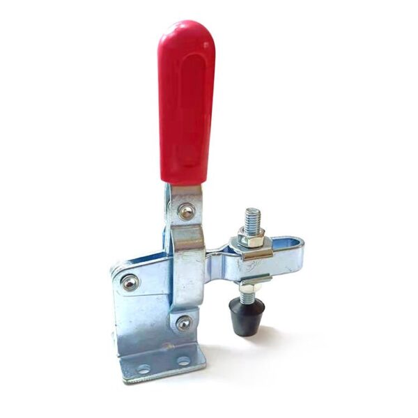Factory Wholesale 1pcs 101D Stainless Steel Anti-skid Plunger Stroke Mild Steel Zinc Plated Vertical Toggle Clamp - slika 4
