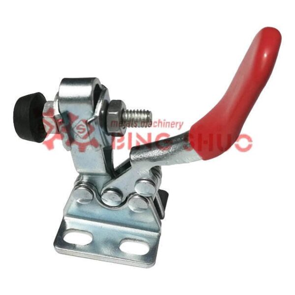 GH-201 Heavy Duty Horizontal Fast Toggle Clamps Steel Iron Fastener Galvanized Zinc Finish Customizable Electroplating Tool - Image 4
