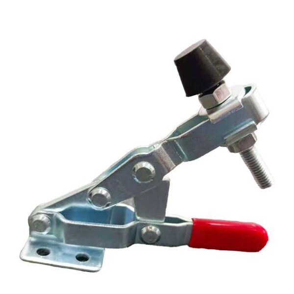 Adjustable GH-102-b Vertical Tool Quick Toggle Clamp 100kg Heavy Duty Inch Measurement Steel Plastic Metal Galvanized Steel - Image 4