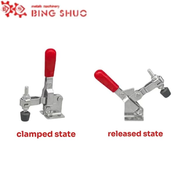 Heavy Duty Iron Clamp with Quick Adjust Mechanism for Precise Fabrication Welding Woodworking Tasks — изображение 5