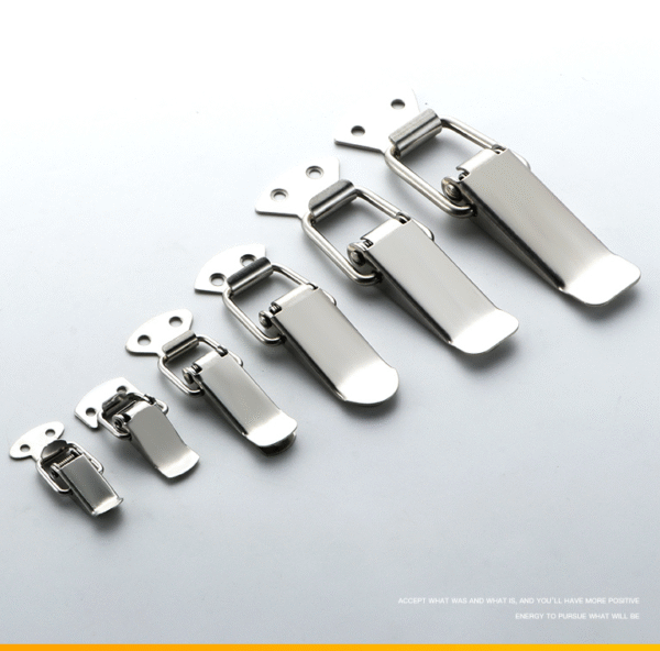 304 Stainless Steel Toggle Clamp Latch Lock Polished Metal Toggle Latch Type with Buckle Finish - Image 5