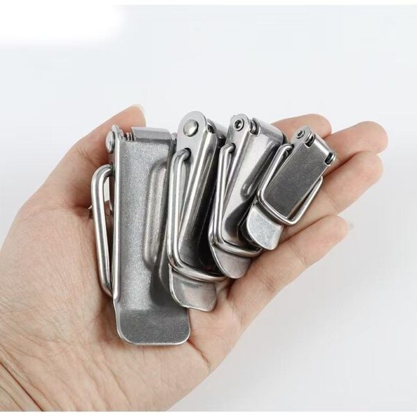 A03 Stainless Steel Toggle Hasp Lock Iron Zinc Hardware Machine Drawer Latch Catch Galvanized Customizable Options Available - Image 5