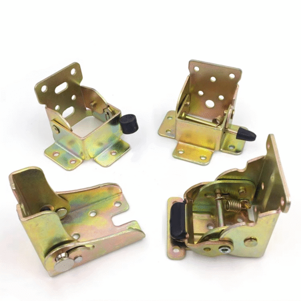 90 Degree Mini Self-Locking Folding Hinge Adjustable Fixed Connector for Table Kitchen Living Room Hinge - Image 5