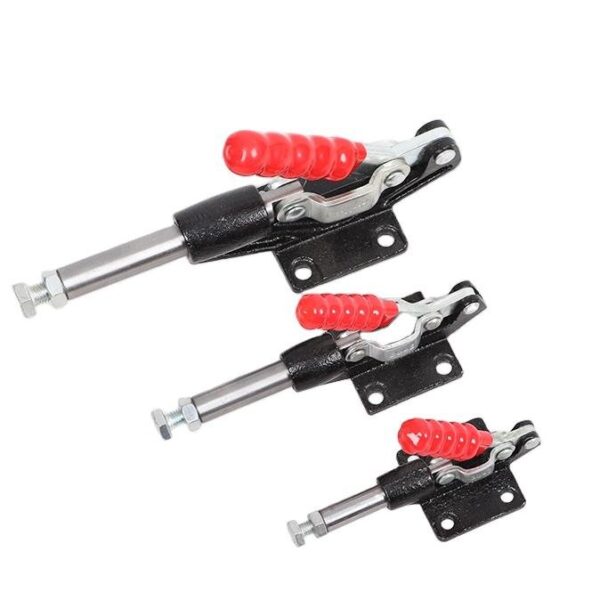 Zinc Plated Push-Pull Toggle Clamp With 680 kg Holding Capacity GH-304hm - Image 6