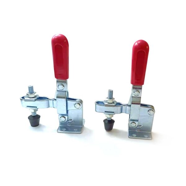 Factory Wholesale 1pcs 101D Stainless Steel Anti-skid Plunger Stroke Mild Steel Zinc Plated Vertical Toggle Clamp - slika 6