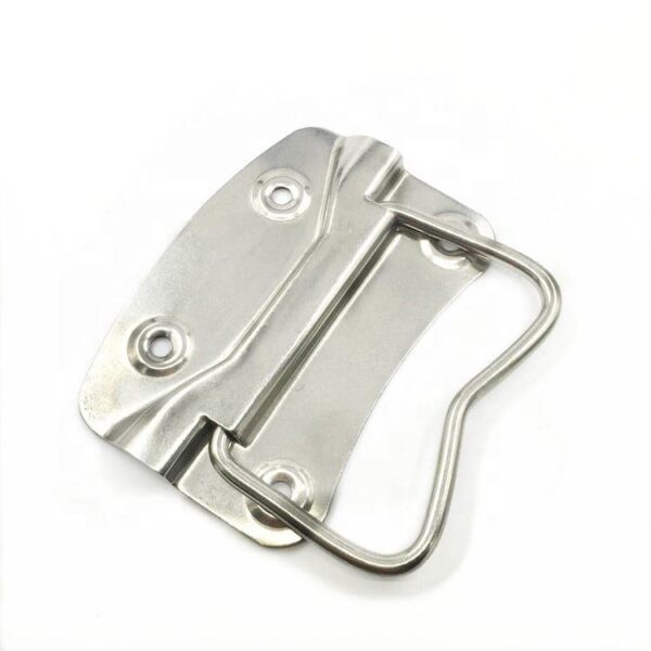 Factory Price J201 Thin Line Steel Suitcase Antique Drawer Handle Flight case Handle - Image 5