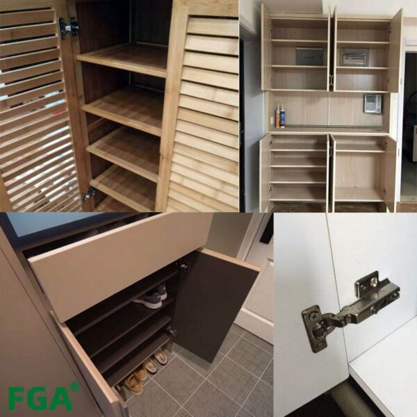 26mm Mini Cup Soft Close Hinge for Thin Door Full Overlay Concealed Cabinet Steel Hydraulic Hinges - Image 6