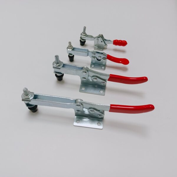 Adjustable Heavy-Duty Toggle Clamp Woodworking Welding Quick Clamps System Plastic Carbon Steel Inch Measurement Metal - Image 6
