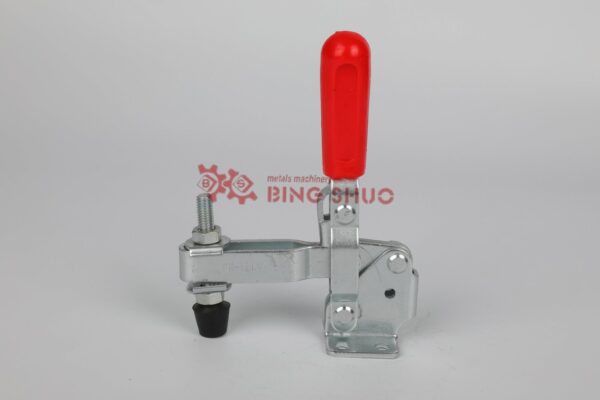GH-12130 Steel U-Shaped Sleeve Slide Bolt Lock Vertical Type Toggle Clamp Heavy Duty Use Galvanized Zinc Finish Boxed Hardware - Image 6