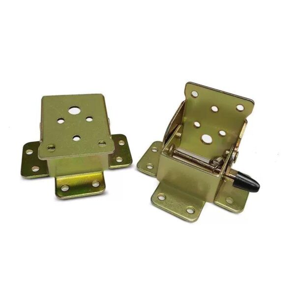 90 Degree Folding Brackets Self-Locking Furniture Table Legs Foldable 90 Degree Locking Table Bracket Hinges - Image 7